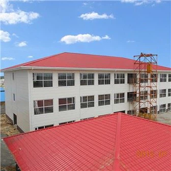 আধুনিক ডিজাইনের স্টিল স্ট্রাকচার অ্যাপার্টমেন্ট