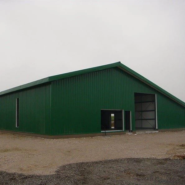 Steel Structure Warehouse With Roller