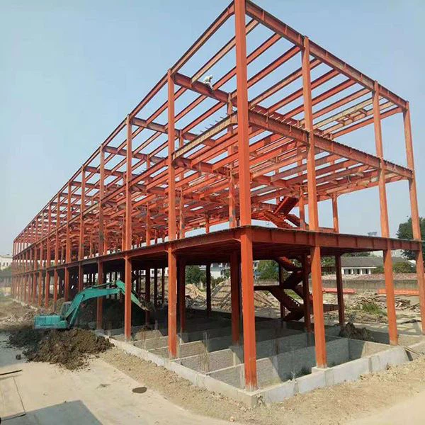 দুই তলা ইস্পাত স্ট্রাকচার ওয়ার্কশপ
